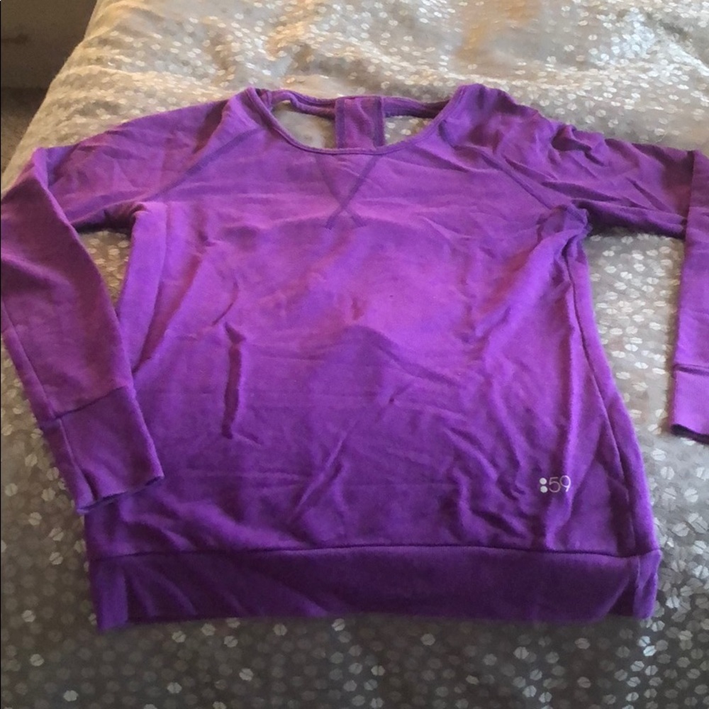 Splits59 XS purple sweatshirt